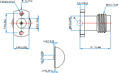 Vertical launch connectors (2)